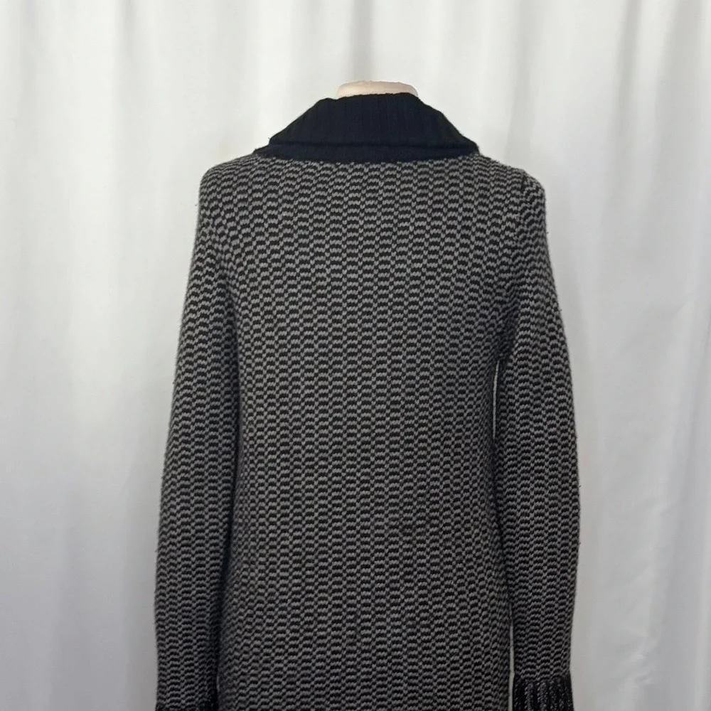 MARGARET O'LEARY Angora‎ Cashmere Wool Long cardigan Sweater Jacket Medium